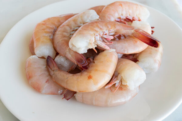 shrimp on plate